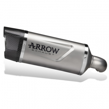 Arrow 71960PK Indy Race Evo Slip-on Exhaust, Titanium for Benelli TRK 702/X '23-