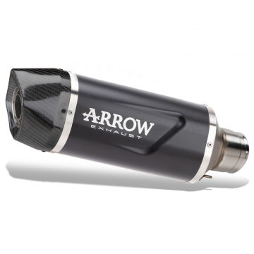 view Arrow 71962AKN Indy Race Evo Exhaust, Aluminum Dark for Honda CB750 Hornet '23-