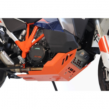 view AXP AX1628 Skid Plate, Orange for KTM 1290 Super Adventure R / S (2021-current)