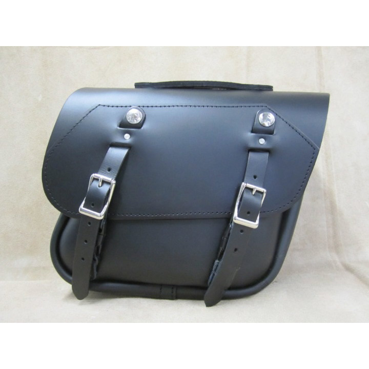 Leather Works 105 Slim Retro Slight Angle Saddlebags Accessories International