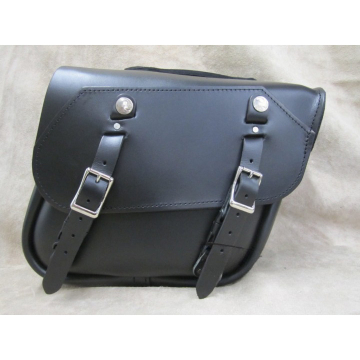 view Leather Works 106 Retro Slight Angle Saddlebags