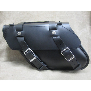 view Leather Works 127+2 Longer Retro Wide Angle Saddlebags