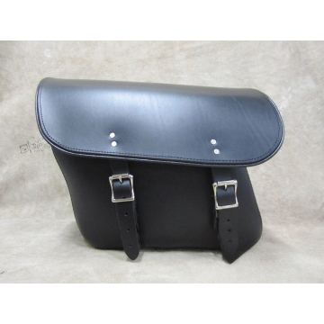 Leather Works 401 Economy Slight Angle Saddlebags, Pair