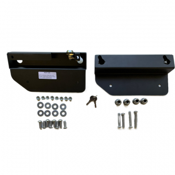 view Leather Works HDBRKT13 Quick Mount Brackets for Harley Softail Breakout (2013-2017)