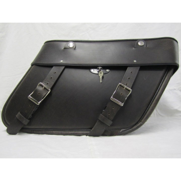 view Leather Works RK2 Saddlebags for Harley Road King/Road Glide/Street Glide '08-'13