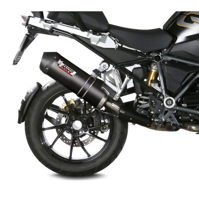 Mivv B Lec Oval Slip On Exhaust Carbon For Bmw R Gs Adventure