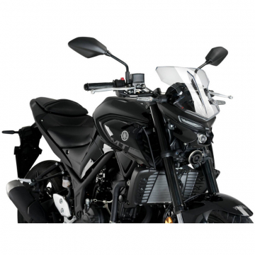 view Puig 20285W New Generation Sport Windshield for Yamaha MT-03 '20-