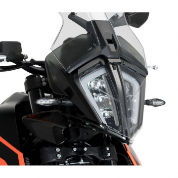 view Puig 20416W Headlight Protector, Clear for KTM 390/790/890 Adventure (2020-)