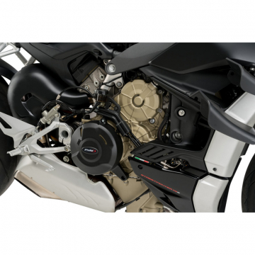 view Puig 20800N Engine Covers, Black for Ducati Streetfighter V4 (2020-)