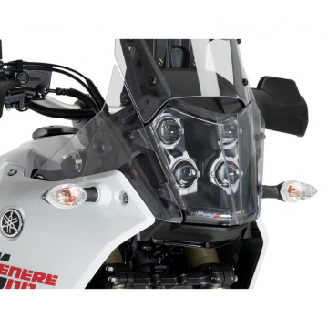 view Puig 3733W Headlight Protector, Clear for Yamaha Tenere 700 (2019-)