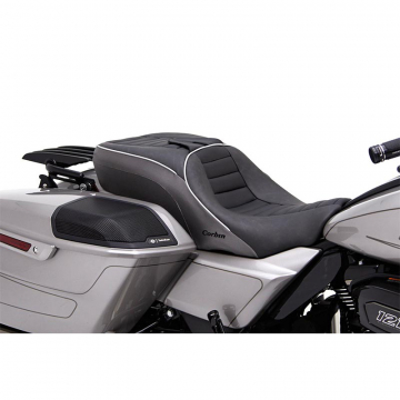 view Corbin HD-23CVO-DT Dual Tour Seat, No Heat for Harley CVO Road/Street Glide '23-