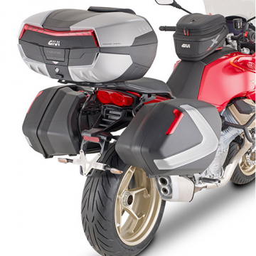 view Givi PLX8207 Specific Pannier Holder for Moto Guzzi V100 Mandello (2023-)