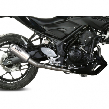 view Mivv X.YA.0008.SM3X MK3 Full Exhaust, Stainless Steel for Yamaha MT-03 (2016-)