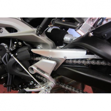 view R&G CG0018SI Chain Guard, Silver for Yamaha Tracer 900GT (2018-)