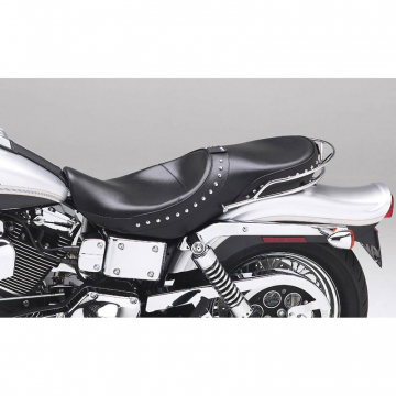 Corbin HD-FWG96-DT Dual Tour Seat, No Heat for Harley Dyna Wide Glide '96-'03