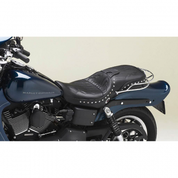 view Corbin HD-WIDG-4-DT-E Dual Tour Seat, Heated for Harley Dyna Wide Glide '04-'05