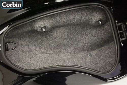 3 installation points shown in the photo inside the saddlebag
