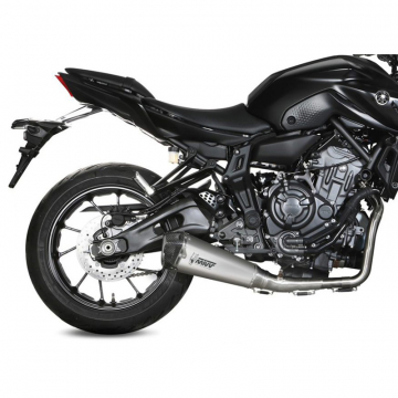 view Mivv Y.074.LDRX Delta Race Full Exhaust, Stainless Steel for Yamaha MT-07/FZ-07 '21-