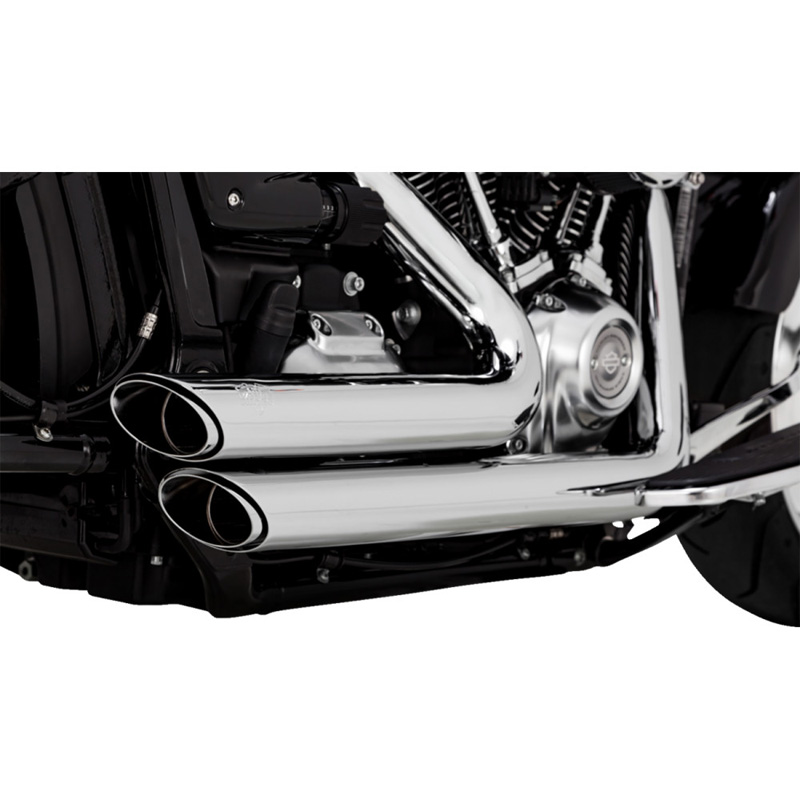 Vance & Hines 17335 Shortshots Staggered Full Exhaust System for Harley ...