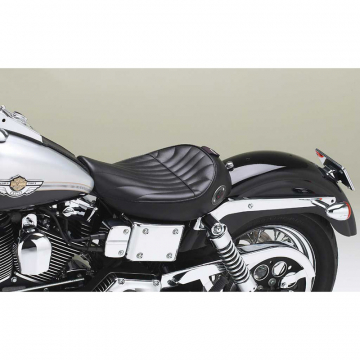 view Corbin HD-FD96-S-E Classic Solo Seat, Heated for Harley Dyna (1996-2003)