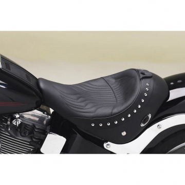 view Corbin HD-ST-6-S-E Classic Solo Seat, Heated for Harley FXST Softail (2006-2007)