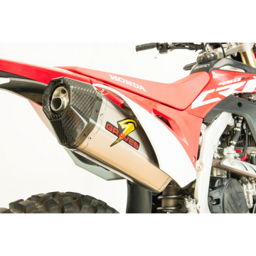 view Graves EXH-19C4X-FTT Full Titanium Exhaust for Honda CRF450RL /L/X '19-