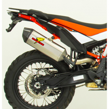 view Graves EXK-19790-SOT DualSport Titanium Exhaust for KTM 790 / 890 & Husqvarna Norden 901