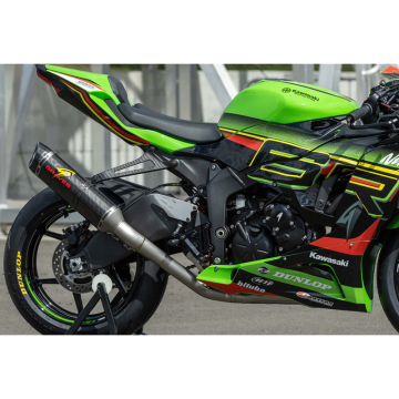 view Graves EXK-19ZX6-FTCW2 WORKS 2 Full Exhaust Carbon for Kawasaki ZX-6R '09-