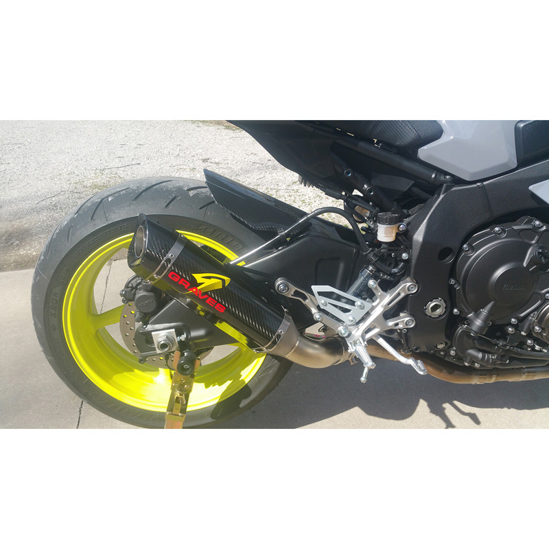 Graves EXY-17FZ10-CVTC Cat Eliminator Full Exhaust, Carbon Fiber for ...