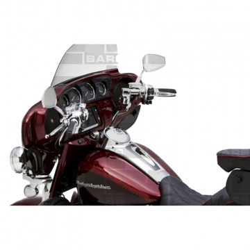 view Helibars HZ10063-BA ESX Adjustable Handlebar, Black for Harley Electra Glide & Street Glide