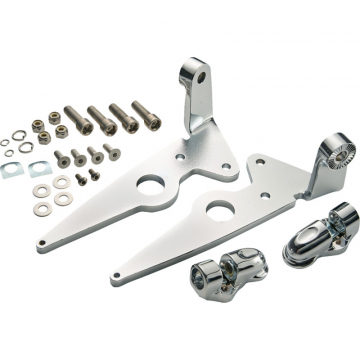 view Ciro 66200 Highway Peg Mounts, Chrome for Indian models