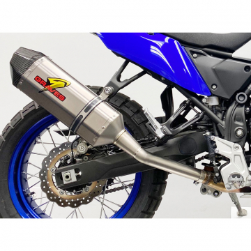 view Graves EXY-21T7-CBTT Cat-Back Exhaust, Titanium for Yamaha Tenere 700 (2021-)