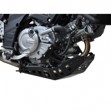 view Zieger 10001442 Skid Plate, Black for Suzuki V-Strom 650/XT (2011-2024)