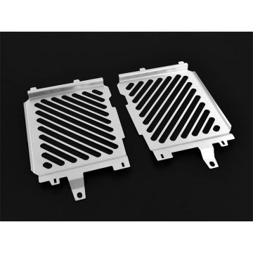 view Zieger 10003814 Clean Radiator Guard, Silver for BMW R1200GS '15-'18 & R1250GS '19-'23