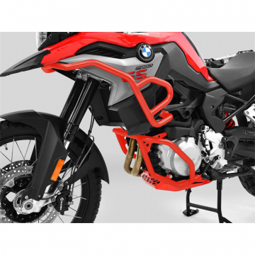 view Zieger 10005789 Crashbars, Red for BMW F750GS/F850GS '18-'23