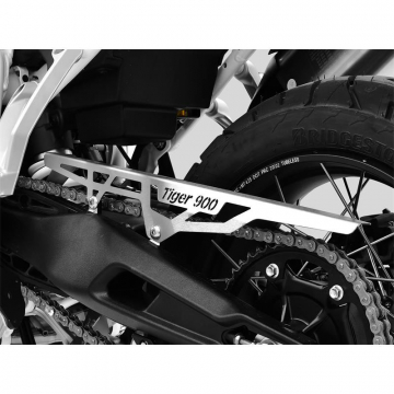 view Zieger 10008156 Logo Chain Guard, Silver for Triumph Tiger 900 (2019-)