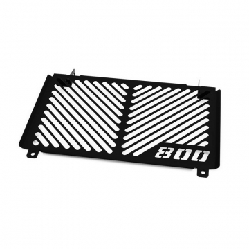 view Zieger 10010474 Logo Radiator Guard, Black for Suzuki V-Strom 800DE (2023-)