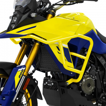 view Zieger 10010526 Crashbars, Yellow for Suzuki V-Strom 800DE (2023-)