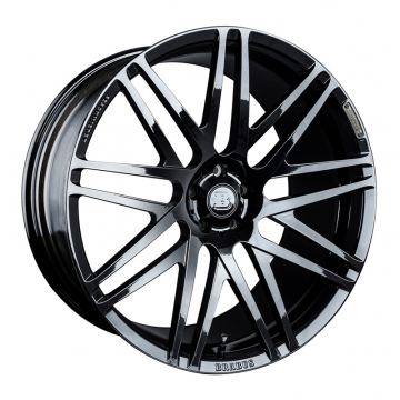 view Brabus F13-103-50-BP Monoblock F Black Platinum Cross-Spoke 23" Wheel for Mercedes-Benz