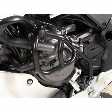 view Hepco & Becker 4223.7659 00 01 Additional Crashbar, Black for Ducati DesertX Rally '24-