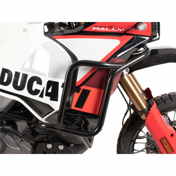 view Hepco & Becker 502.7659 00 01 Crashbars, Black for Ducati DesertX Rally '24-