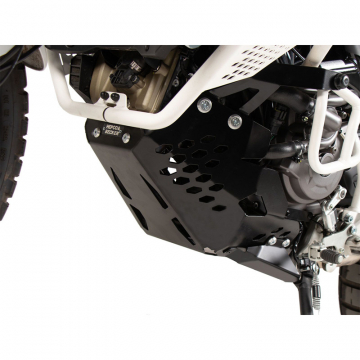 view Hepco & Becker 810.7659 00 01 Skid Plate, Black for Ducati DesertX Rally '24-