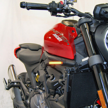 view New Rage Cycles 937-FB Front Turn Signals for Ducati Monster 937 '21-