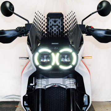 view New Rage Cycles DESERTX-FB Front Turn Signals for Ducati DesertX '22-
