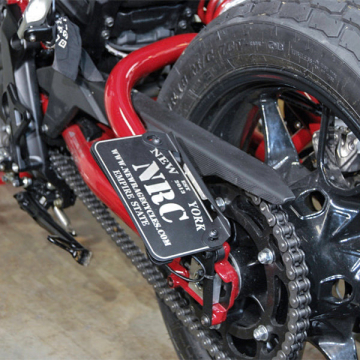 view New Rage Cycles FTR-SIDE Side Mount License Plate for Indian FTR1200 '19-