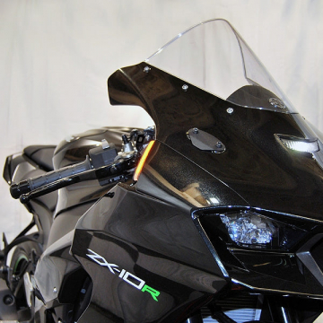 view New Rage Cycles ZX10-FS-20 Front Turn Signals for Kawasaki ZX-10R '20-