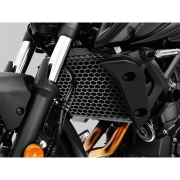 view Zieger 10008180 Pro Radiator Guard, Black for Yamaha MT-07 (2021-2023)