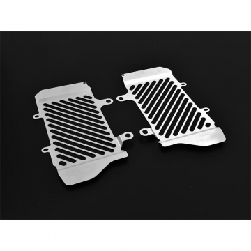 view Zieger 10008247 Clean Radiator Guard, Silver for Honda Africa Twin Adventure Sports '20-