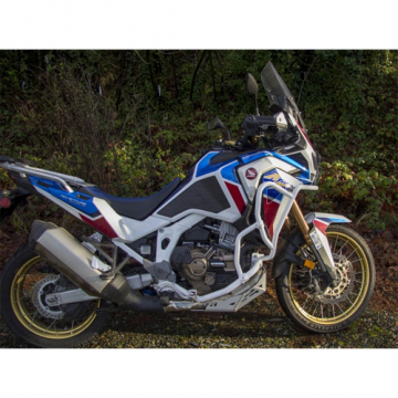 view AltRider AS20-0-1413 Silver Crashbar System w/ mesh Headlight Guard Honda CRF1100L Africa Twin '20-