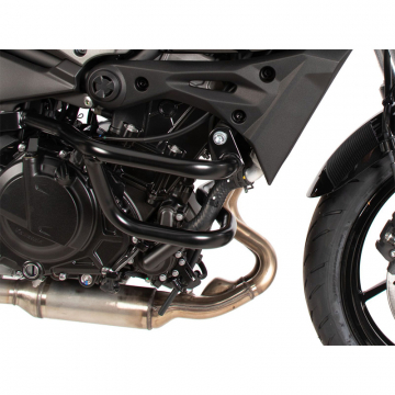 view Hepco & Becker 501.2547 00 01 Lower Crashbars, Black for Kawasaki Z500 '24-